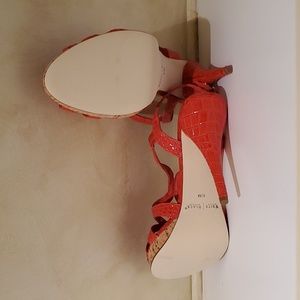 WHBM Coral shoes